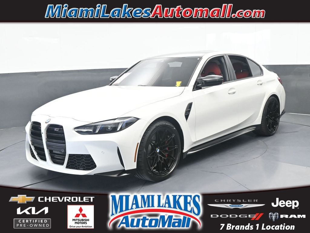 Alpine White 2026 BMW M3 Sedan All-Wheel Drive 8-Speed Automatic