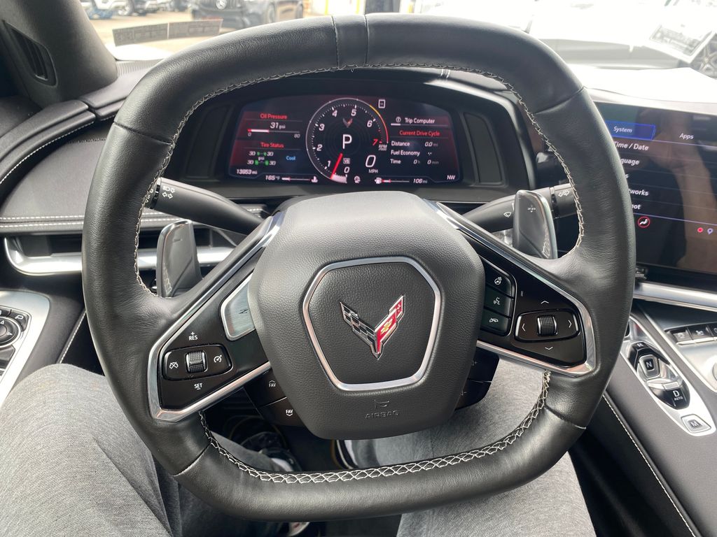 2020 Chevrolet Corvette Stingray White at Audi Porsche Sewickley