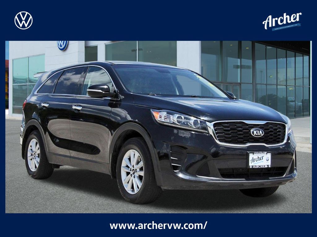 Ebony Black 2020 Kia Sorento SUV / Crossover Front-Wheel Drive 6-Speed Automatic