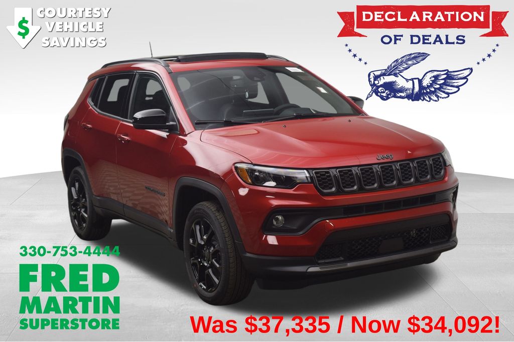 new 2026 Jeep Compass car, priced at $34,092