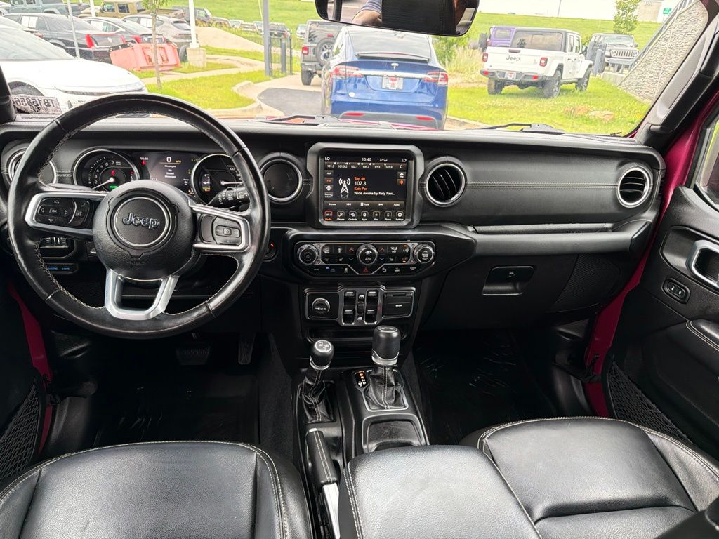 Used 2022 Red Jeep Unlimited Sahara 4xe image 14