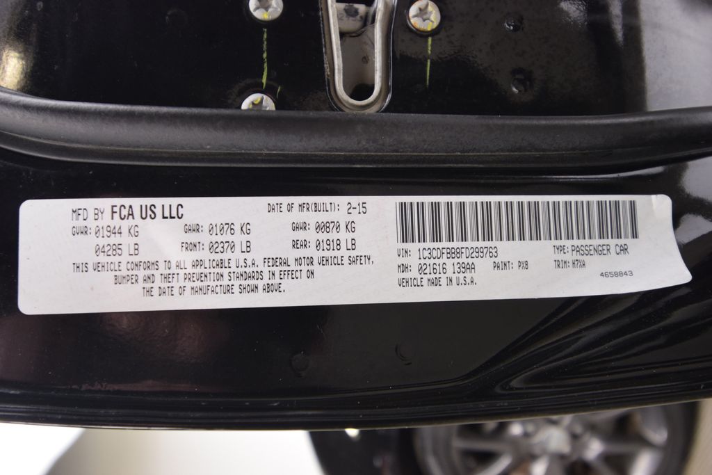 used 2015 Dodge Dart car, priced at $6,300