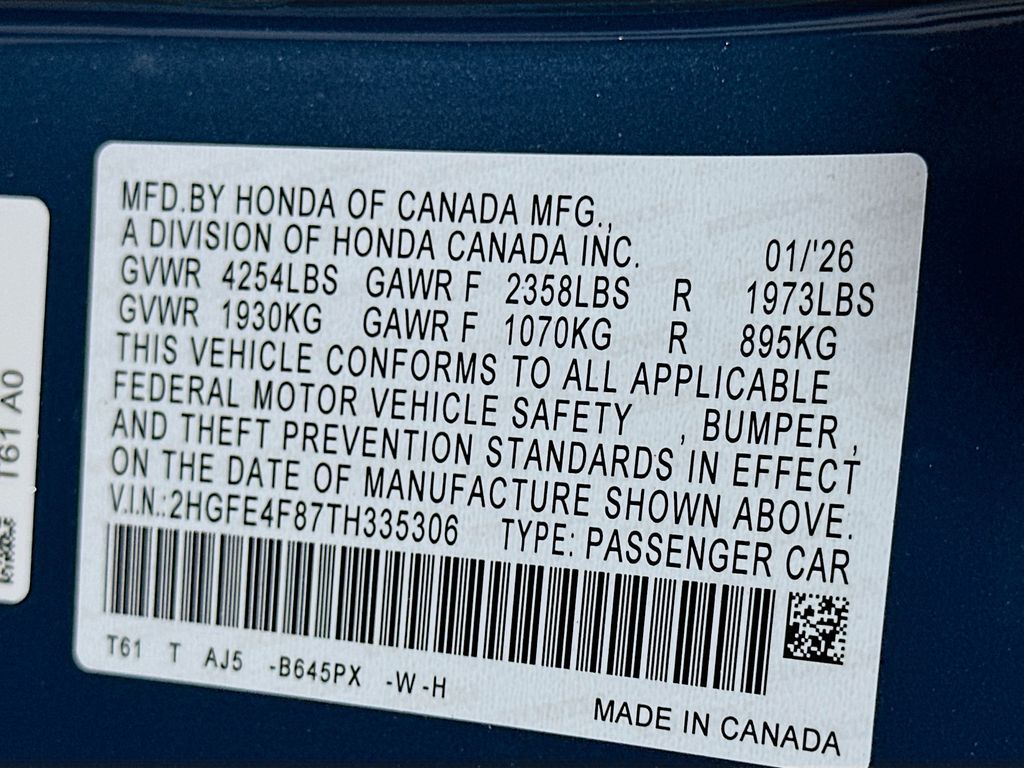 Thumbnail: 2026 Honda Civic - 23