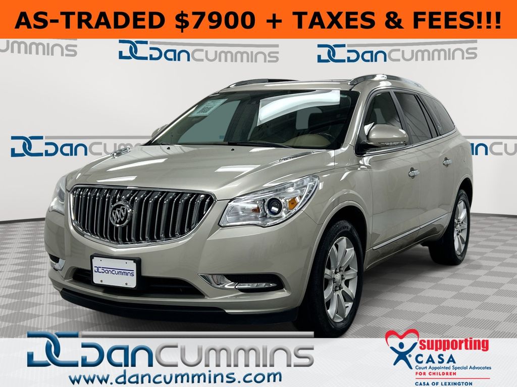 Champagne Silver Metallic 2015 Buick Enclave SUV / Crossover Front-Wheel Drive 6-Speed Automatic Overdrive