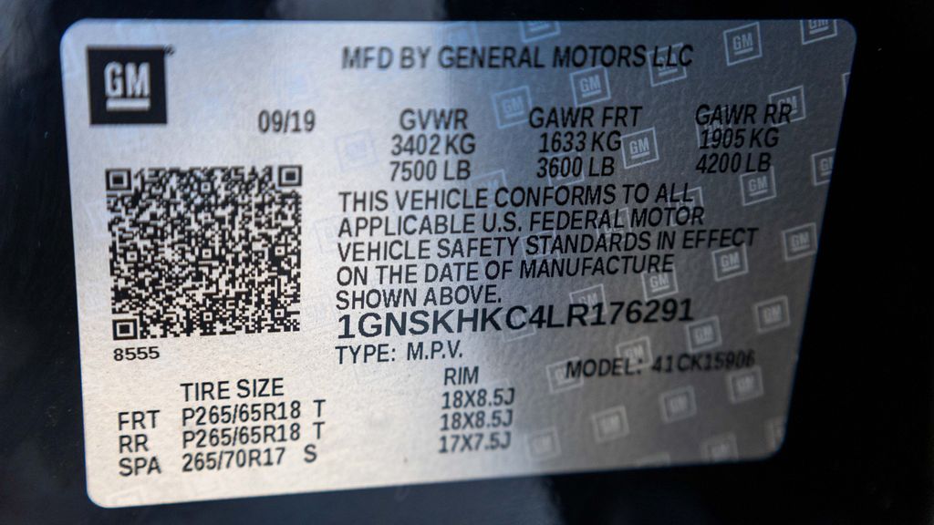 Used 2020 Chevrolet Suburban LT 4D Sport Utility