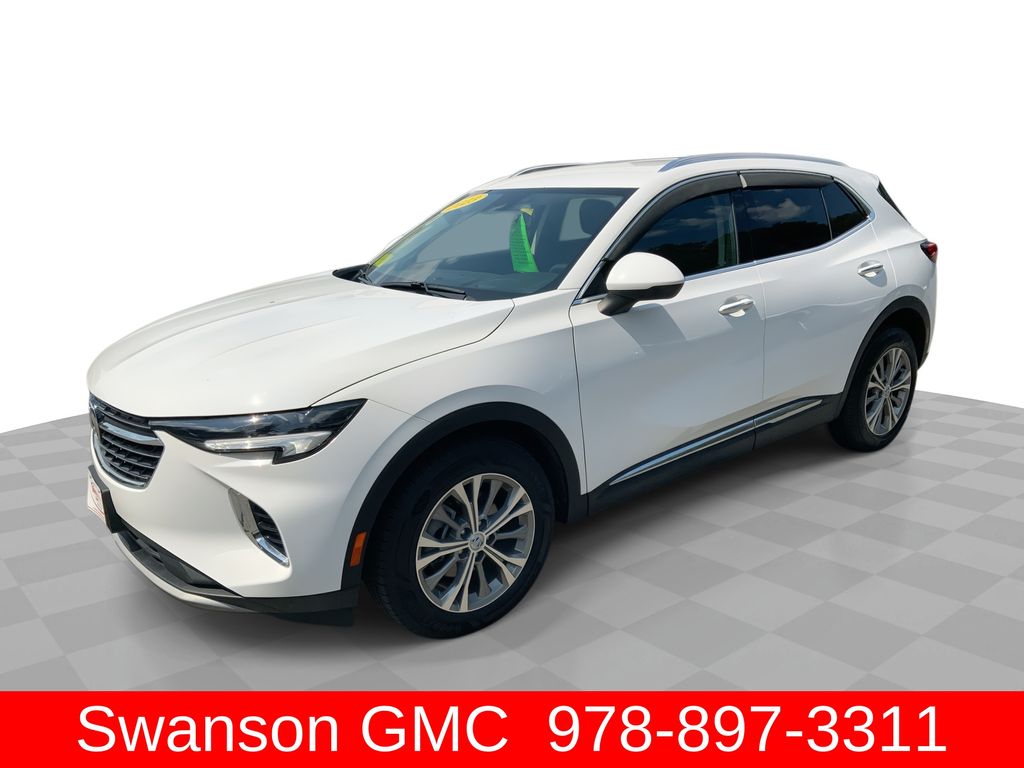 Summit White 2023 Buick Envision SUV / Crossover All-Wheel Drive 9-Speed Automatic