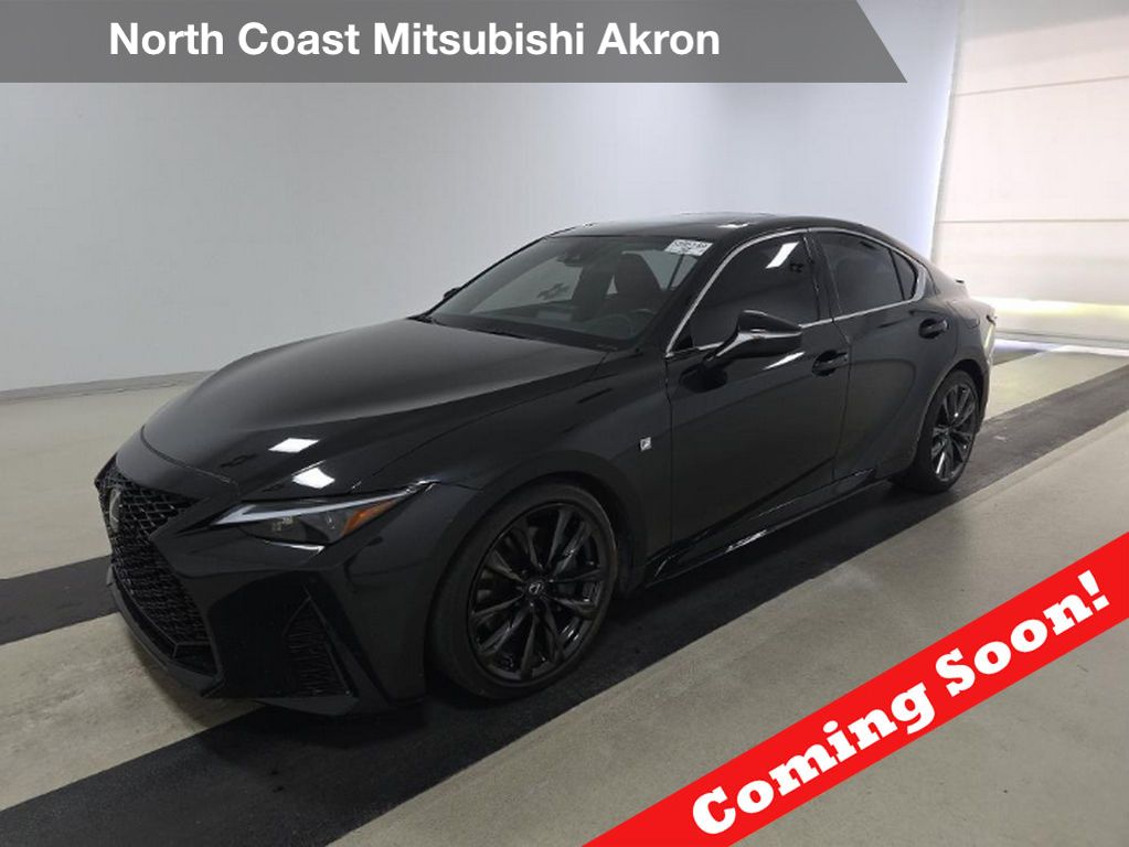 Black (Caviar) 2023 Lexus IS 350 F Sport RWD Sedan Rear-Wheel Drive 8-Speed Automatic