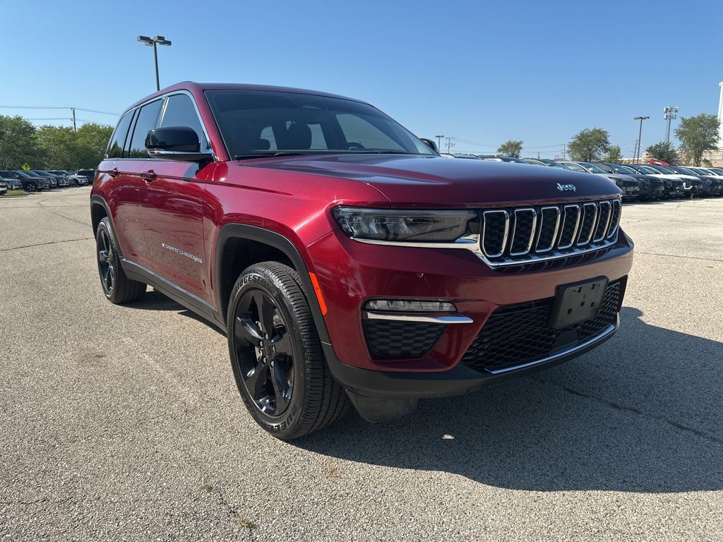 Velvet Red Pearlcoat 2023 Jeep Grand Cherokee 4xe 4WD SUV / Crossover Four-Wheel Drive 8-Speed Automatic