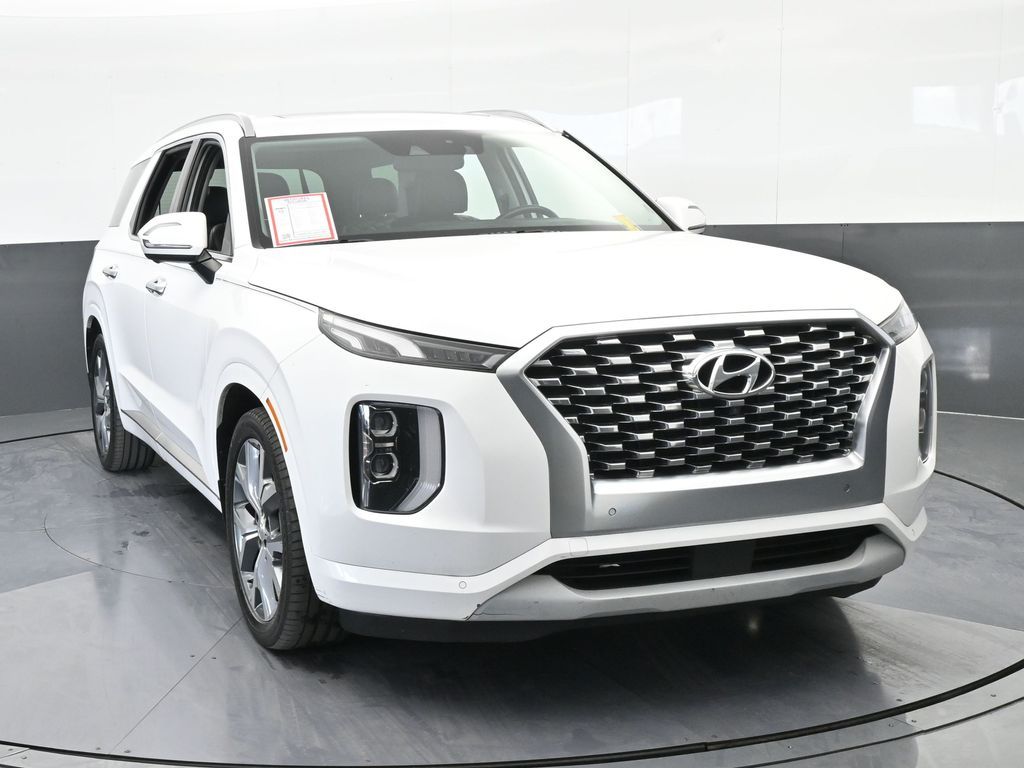 Used 2021 Hyper White Hyundai Limited image 9