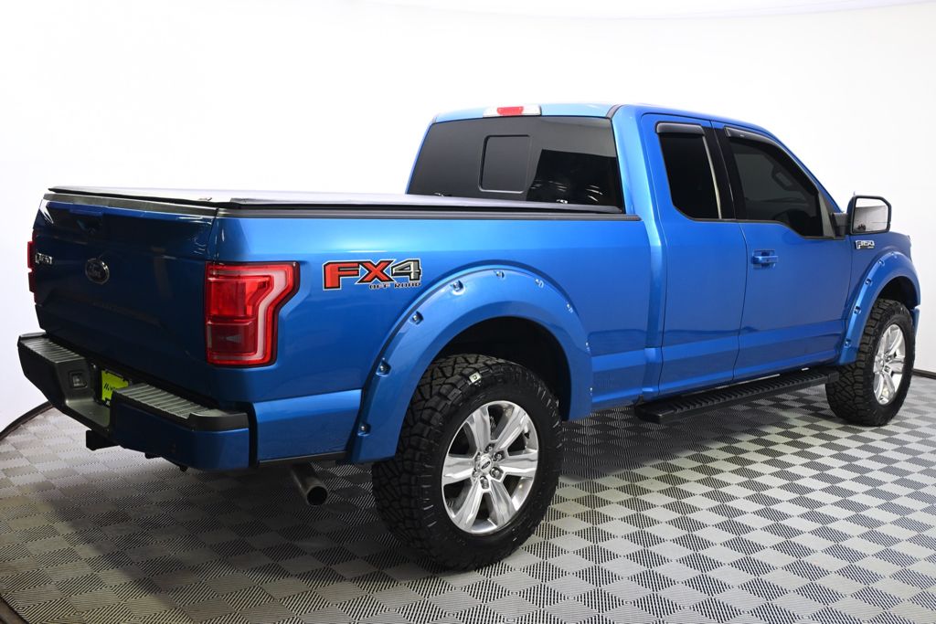 Used 2015 Blue Ford Lariat image 7