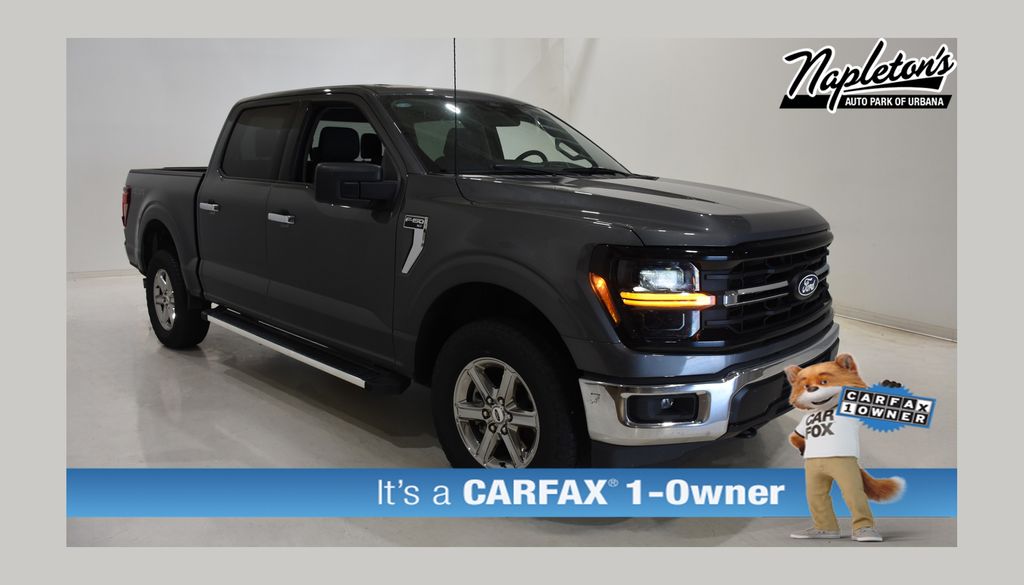 Carbonized Gray Metallic 2025 Ford F-150 Pickup Truck Four-Wheel Drive Automatic
