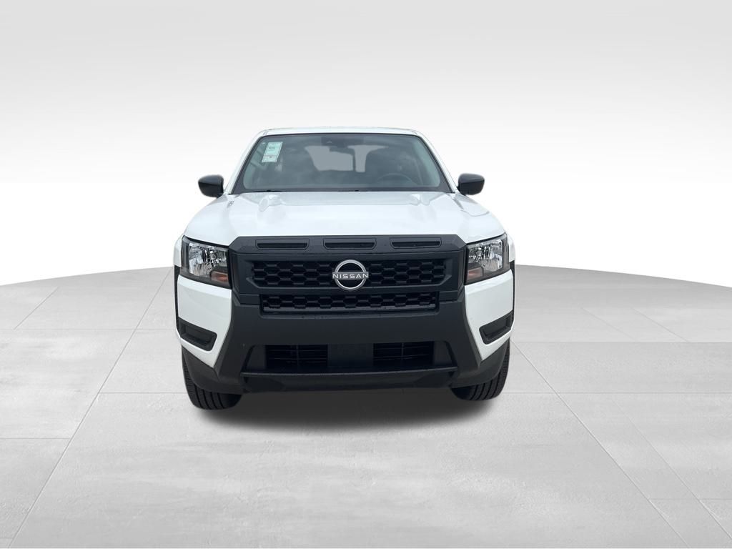2025 Glacier White Nissan Frontier S RWD Truck