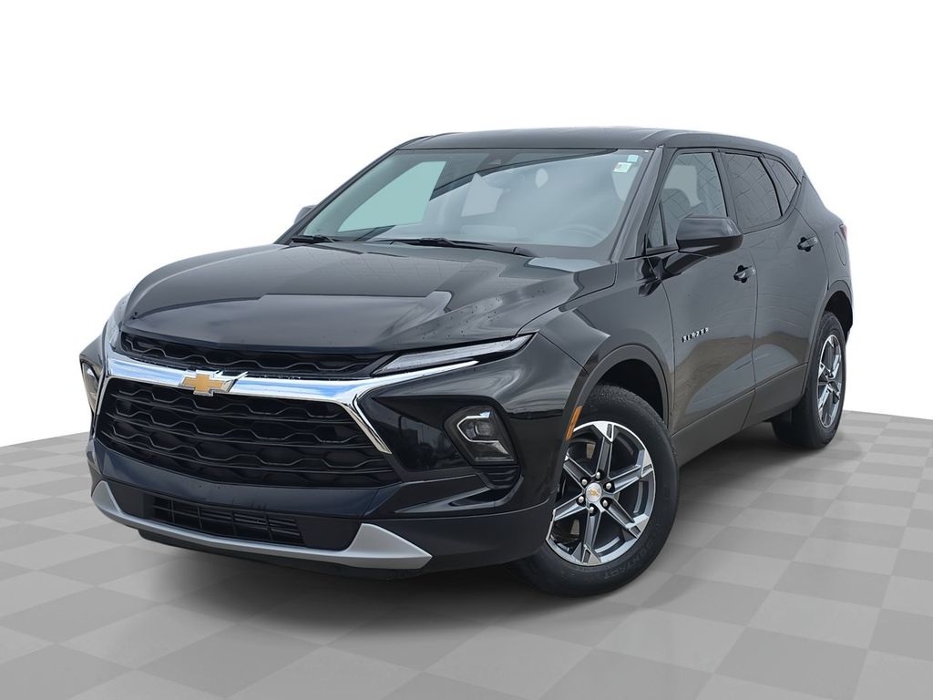 Black 2025 Chevrolet Blazer SUV / Crossover All-Wheel Drive 9-Speed Automatic Overdrive