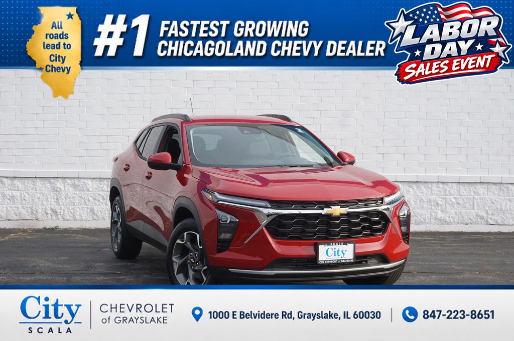 Apex Red 2026 Chevrolet Trax SUV / Crossover Front-Wheel Drive 6-Speed Automatic