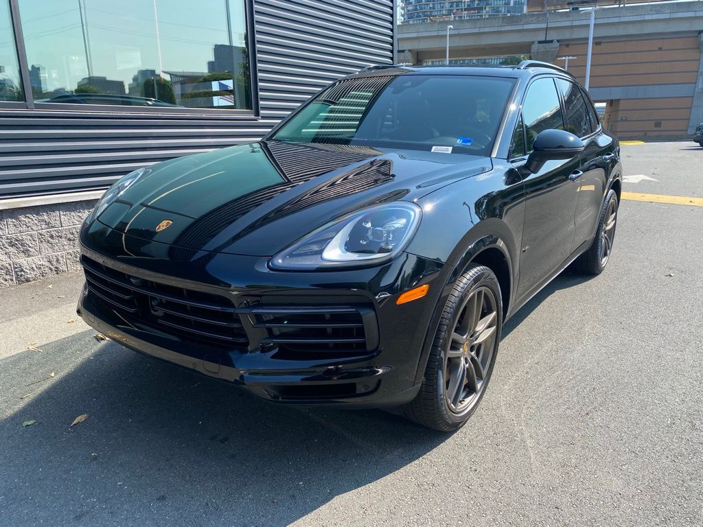 Black 2023 Porsche Cayenne SUV / Crossover  8-Speed Automatic