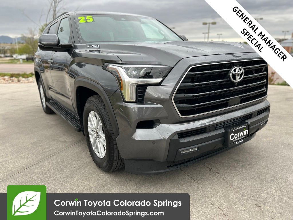 Magnetic Gray Metallic 2025 Toyota Sequoia SUV / Crossover Four-Wheel Drive Automatic