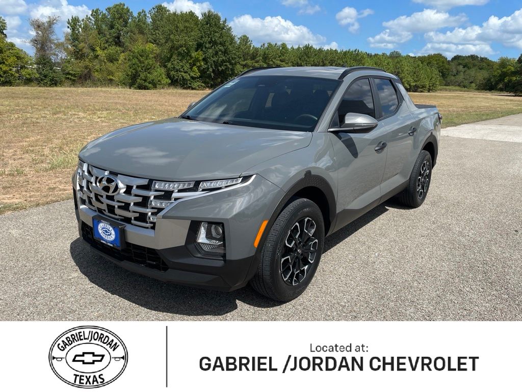 Hampton Gray 2023 Hyundai Santa Cruz Pickup Truck All-Wheel Drive 8-Speed Automatic