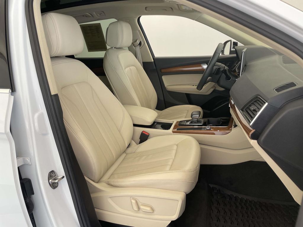 2023 Audi Q5 45 S line Premium White at Audi Porsche Sewickley