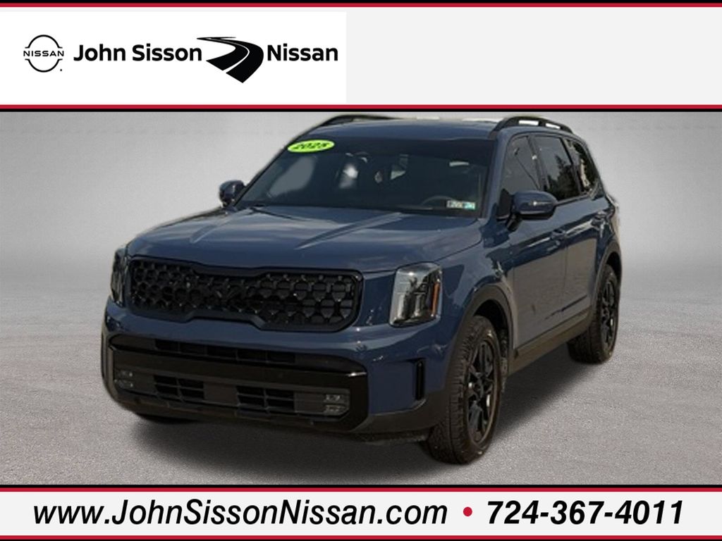 Midnight Lake Blue 2025 Kia Telluride SUV / Crossover All-Wheel Drive 8-Speed Automatic
