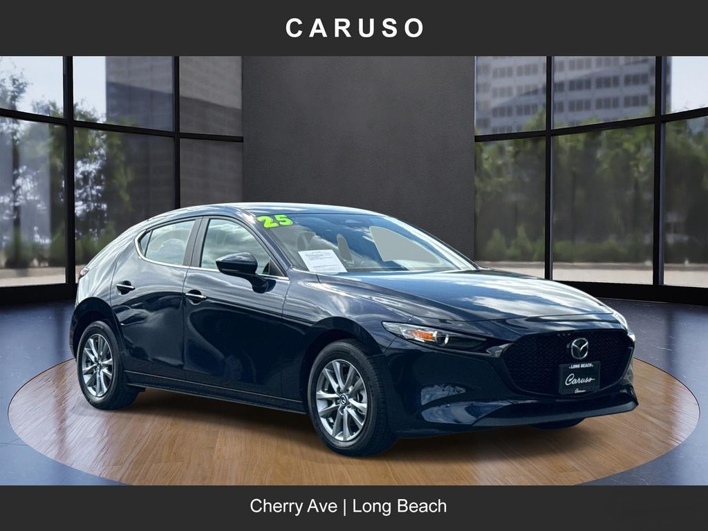 Crystal Blue 2025 Mazda MAZDA3 Hatchback Front-Wheel Drive 6-Speed Automatic