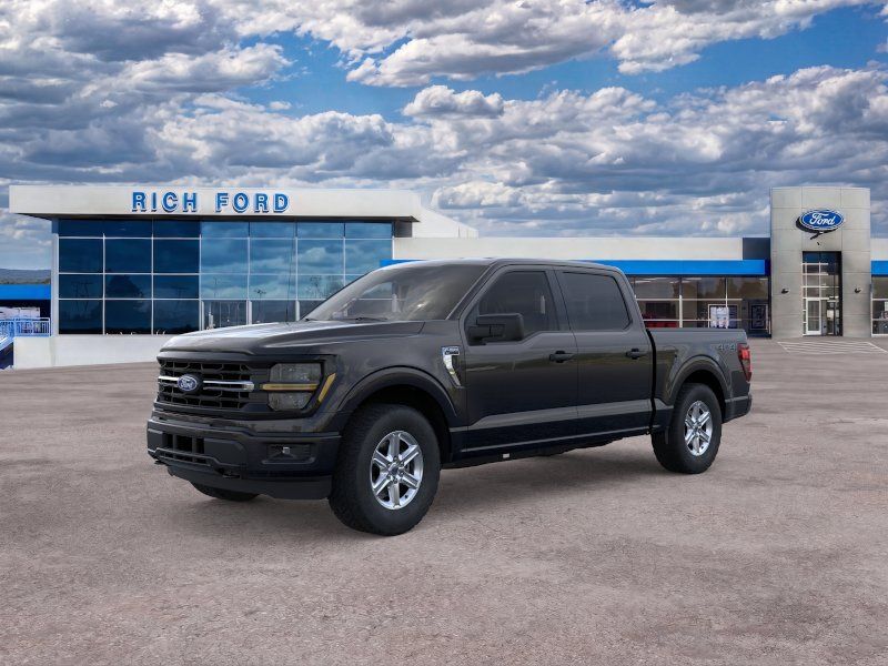 Agate Black Metallic 2026 Ford F-150 Pickup Truck Four-Wheel Drive Automatic