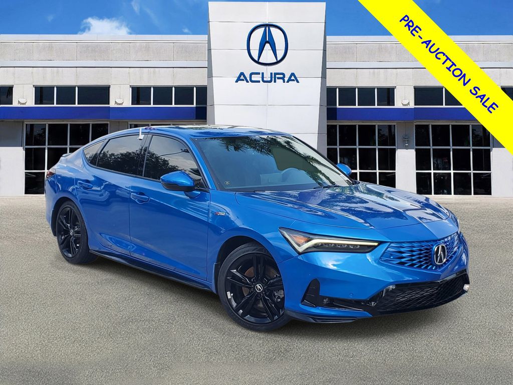 Double Apex Blue Pearl 2026 Acura Integra Sedan Front-Wheel Drive Continuously Variable Transmission