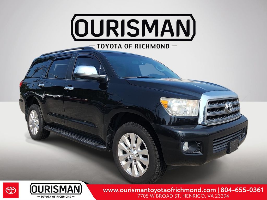 Black 2014 Toyota Sequoia SUV / Crossover Four-Wheel Drive 6-Speed Automatic