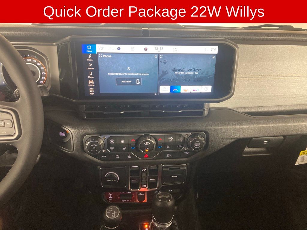 New 2025 Black Jeep Willys image 3