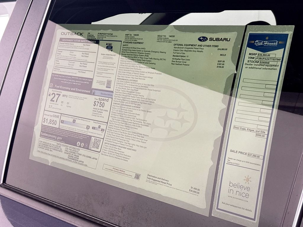 2026 Subaru Outback Premium