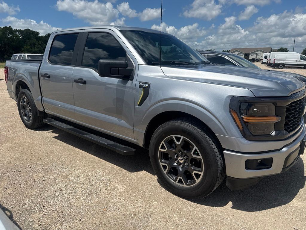 Iconic Silver Metallic 2025 Ford F-150 Pickup Truck 4X2 Automatic