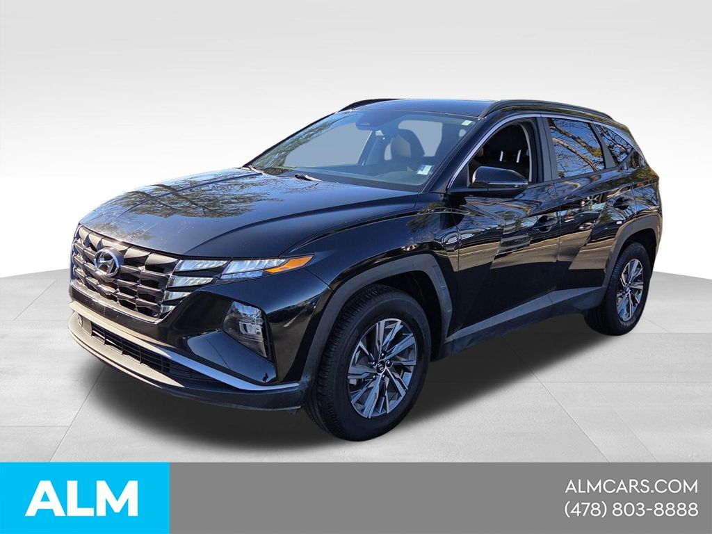 Phantom Black 2022 Hyundai Tucson Hybrid Blue AWD SUV / Crossover All-Wheel Drive 6-Speed Automatic