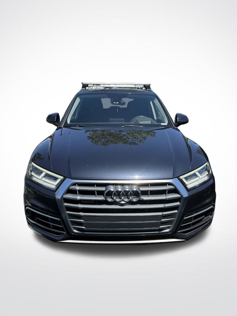 Moonlight Blue 2018 Audi Q5 SUV / Crossover All-Wheel Drive 7-Speed Automatic