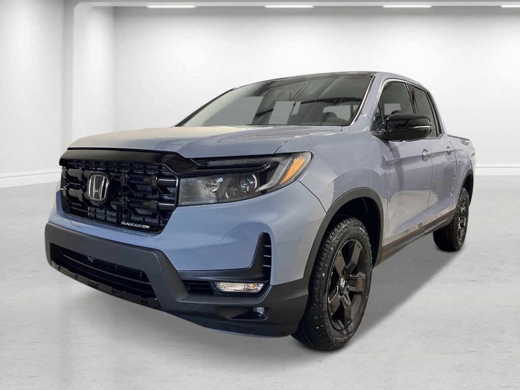 Sonic Gray Pearl 2026 Honda Ridgeline Black Edition Two-Tone AWD Pickup Truck All-Wheel Drive 9-Speed Automatic