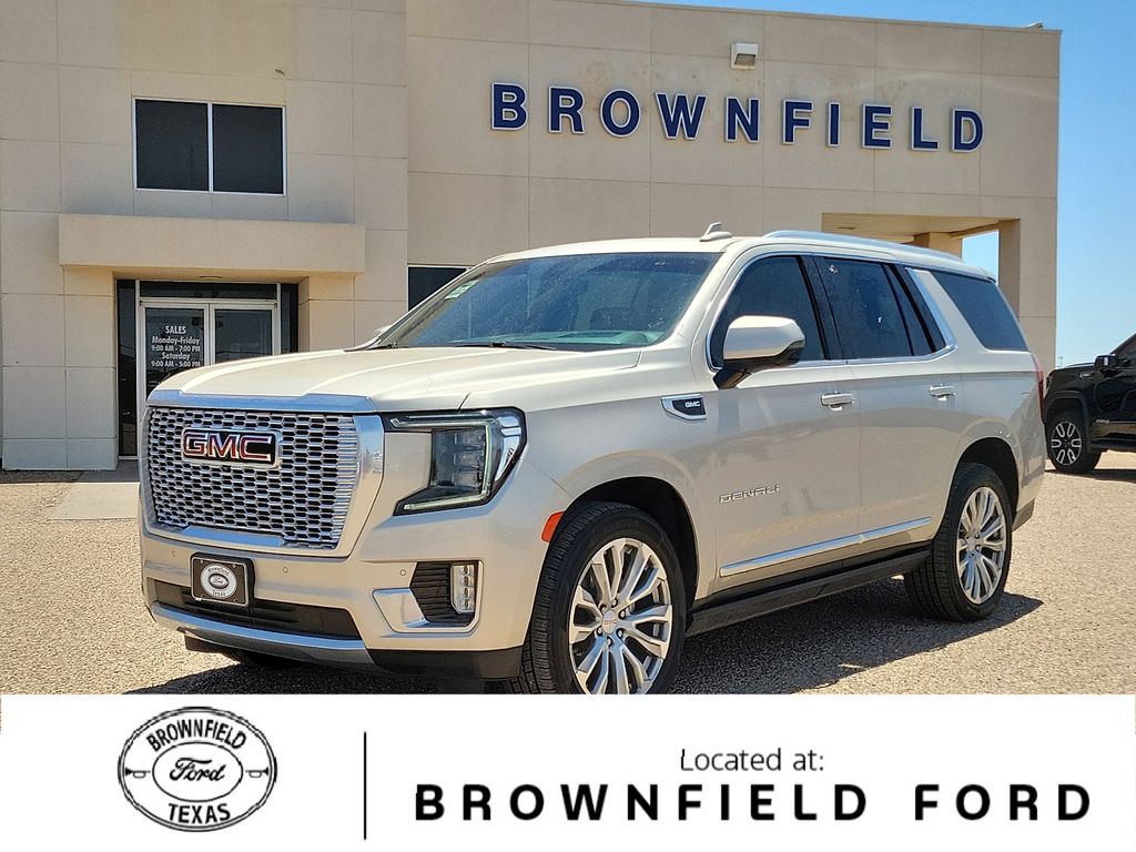 Brown (Pearl Beige Metallic) 2022 GMC Yukon SUV / Crossover 4X2 Automatic