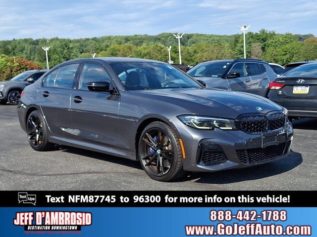 Mineral Gray Metallic 2022 BMW 3 Series Sedan All-Wheel Drive 8-Speed Automatic