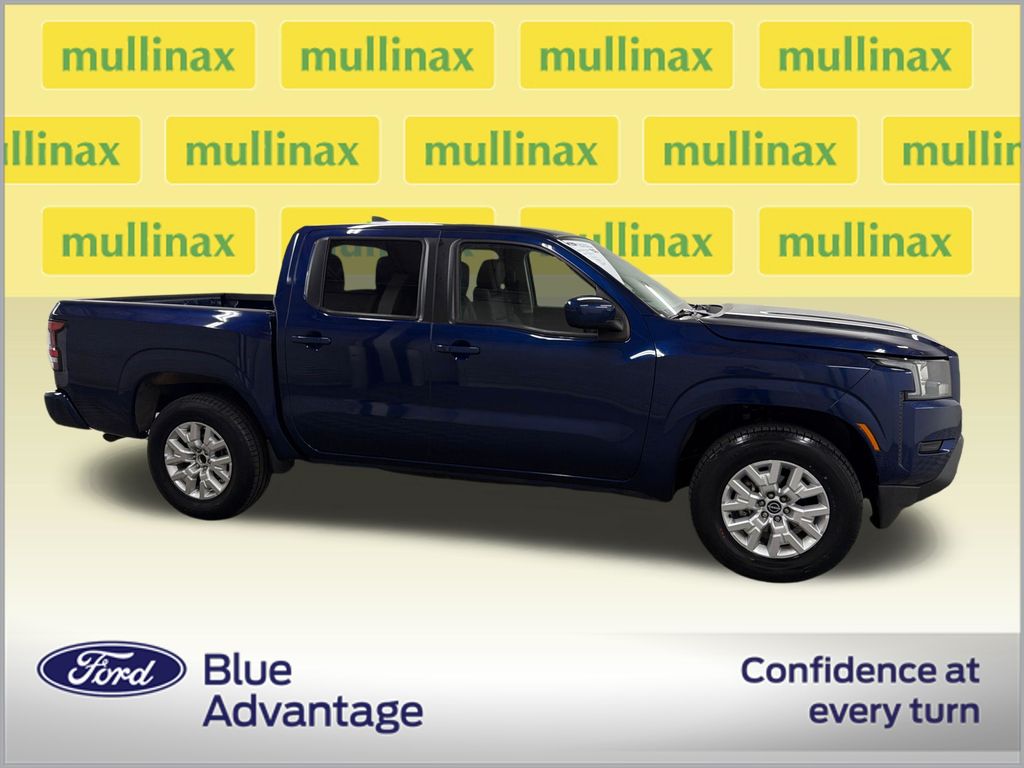 Certified Used 2022 Blue Nissan SV image 2