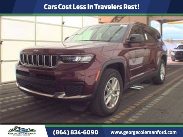 Velvet Red Pearlcoat 2024 Jeep Grand Cherokee L Laredo RWD SUV / Crossover 4X2 8-Speed Automatic