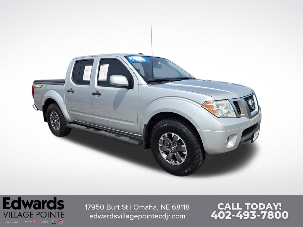 Brilliant Silver Metallic 2019 Nissan Frontier Pickup Truck Four-Wheel Drive 5-Speed Automatic Overdrive