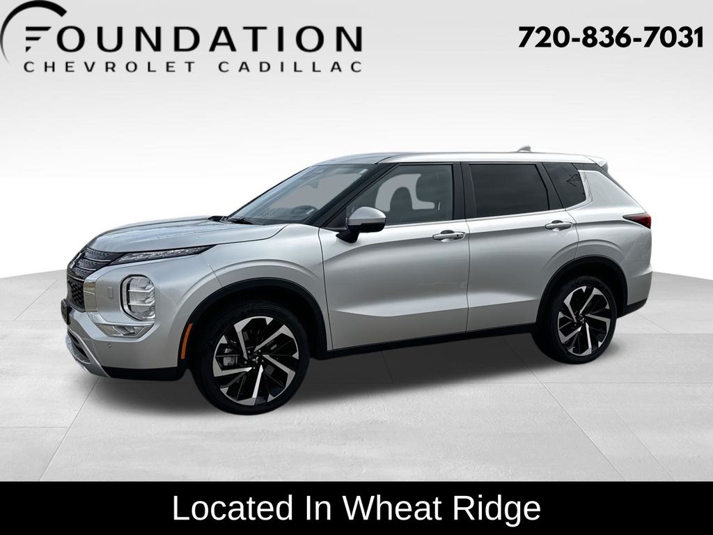 Blue 2024 Mitsubishi Outlander SE Black Edition S-AWC SUV / Crossover All-Wheel Drive Continuously Variable Transmission