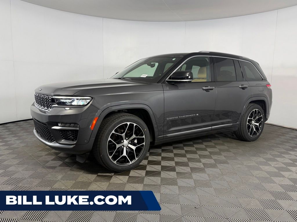 Baltic Gray Metallic Clearcoat 2022 Jeep Grand Cherokee SUV / Crossover Four-Wheel Drive 8-Speed Automatic