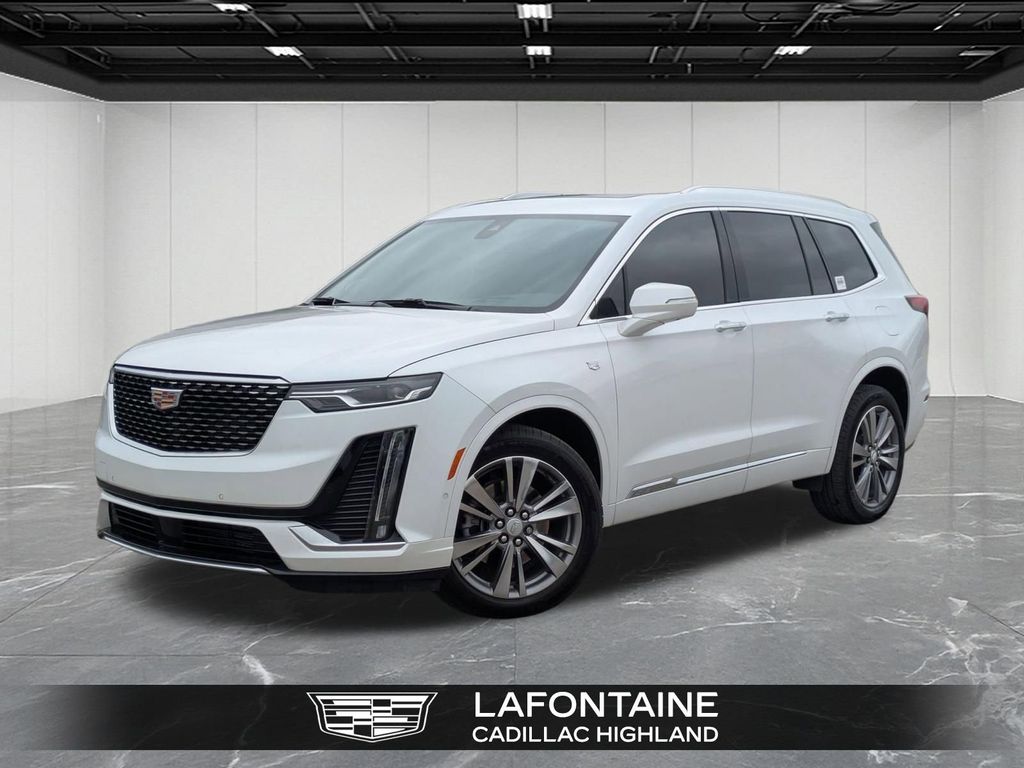 Crystal White Tricoat 2024 Cadillac XT6 Premium Luxury AWD SUV / Crossover Four-Wheel Drive 9-Speed Automatic