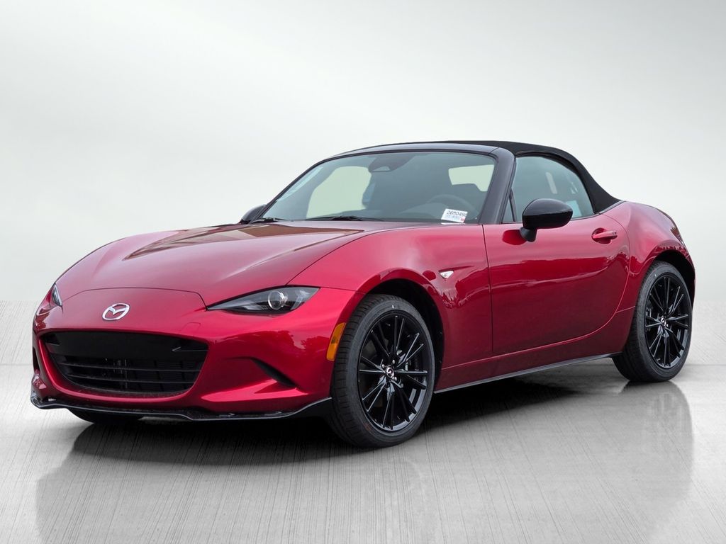 Soul Red Crystal Metallic 2026 Mazda MX-5 Miata Convertible Rear-Wheel Drive 6-Speed Manual