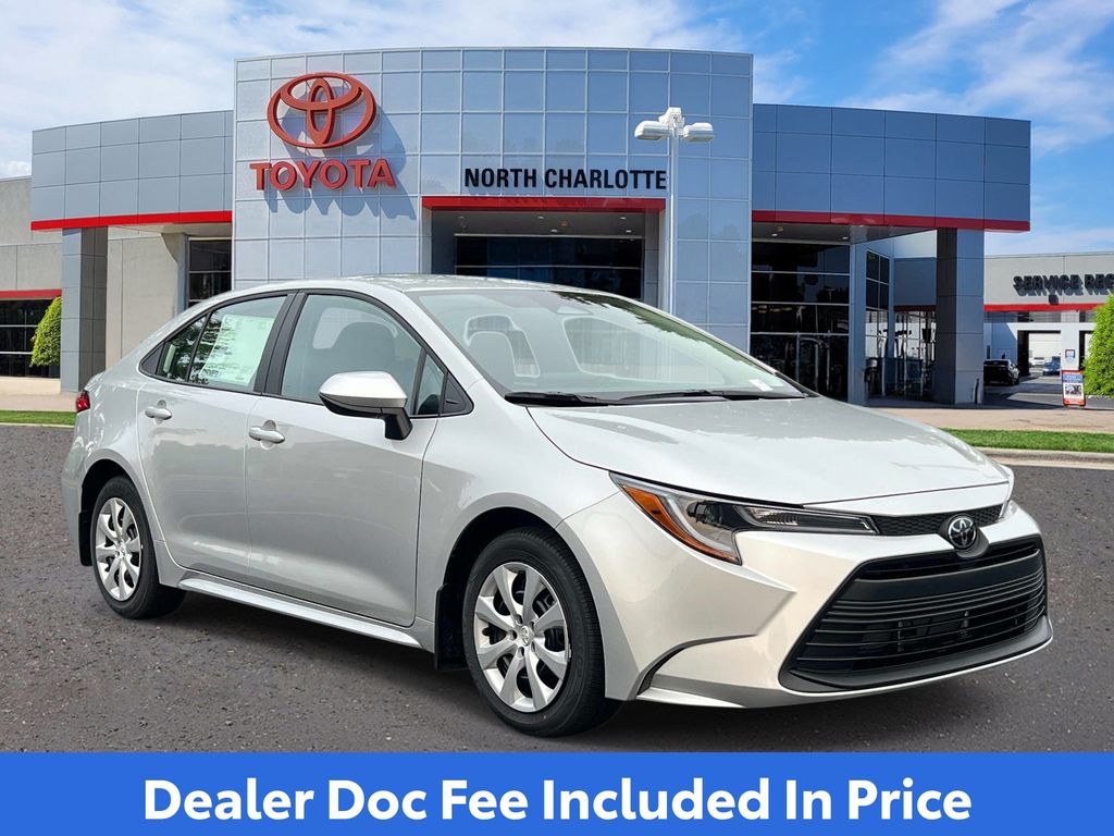 Classic Silver Metallic 2026 Toyota Corolla Sedan Front-Wheel Drive Continuously Variable Transmission