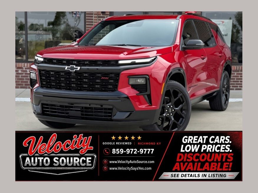 Radiant Red Tintcoat 2024 Chevrolet Traverse RS AWD SUV / Crossover Four-Wheel Drive 8-Speed Automatic