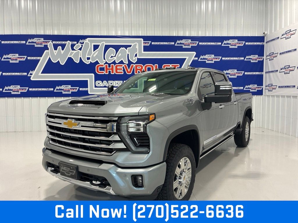 Sterling Gray Metallic 2026 Chevrolet Silverado 2500HD Pickup Truck Four-Wheel Drive Automatic