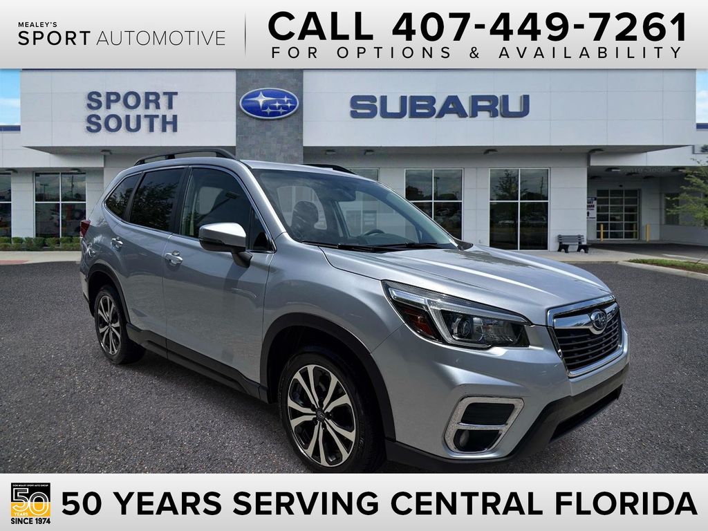 Ice Silver Metallic 2020 Subaru Forester SUV / Crossover All-Wheel Drive Continuously Variable Transmission