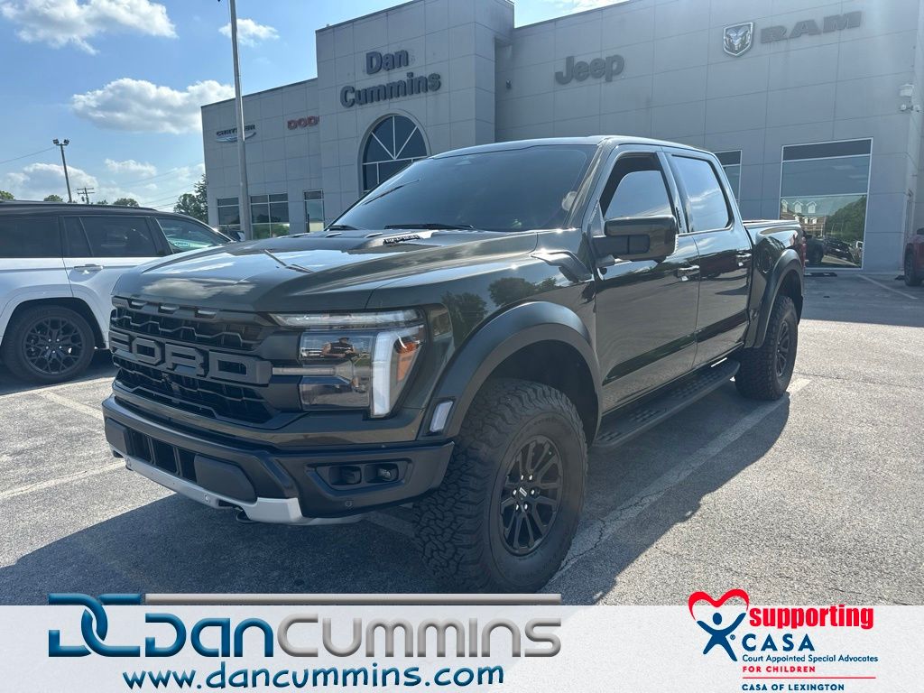 Green 2025 Ford F-150 Pickup Truck Four-Wheel Drive Automatic