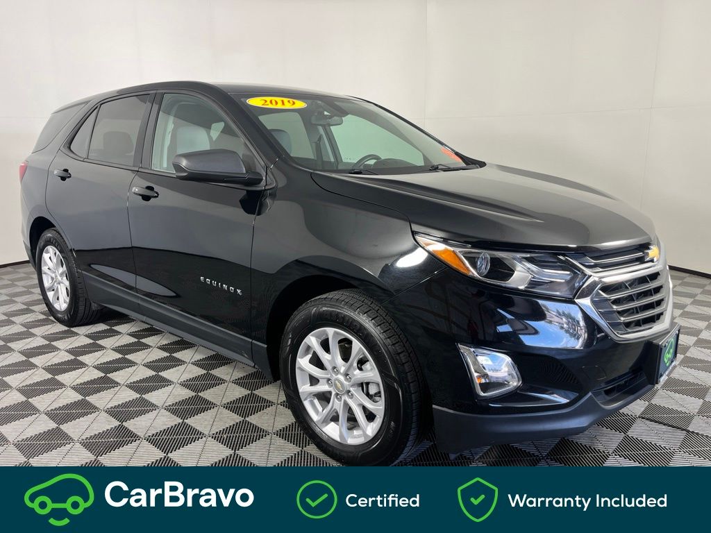 Mosaic Black Metallic 2019 Chevrolet Equinox SUV / Crossover Front-Wheel Drive 6-Speed Automatic Overdrive
