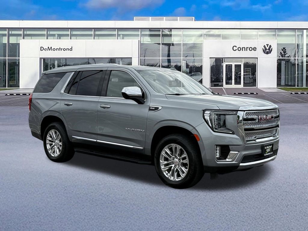 2024 GMC Yukon SLT Silver at DeMontrond Automotive Group