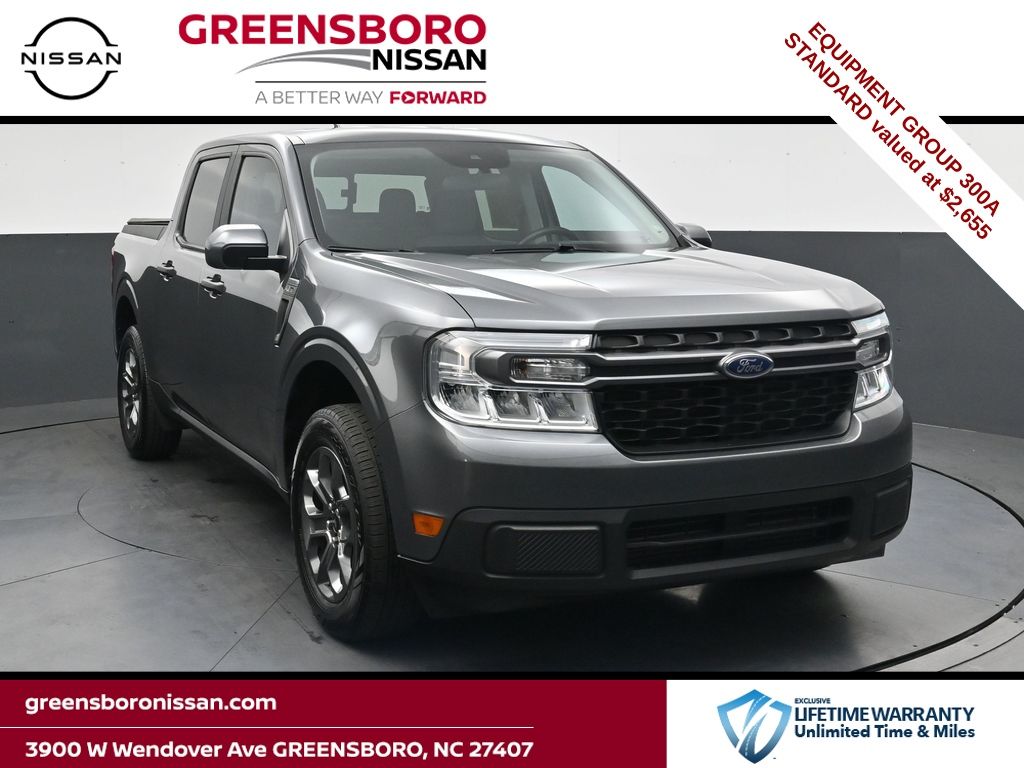 Gray Metallic 2022 Ford Maverick Pickup Truck All-Wheel Drive 8-Speed Automatic